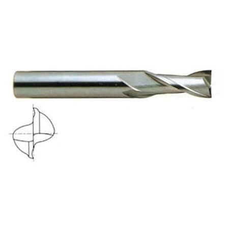 Yg-1 Tool 2 Flute Regular Length Ticn-Coated Carbide 01552TC